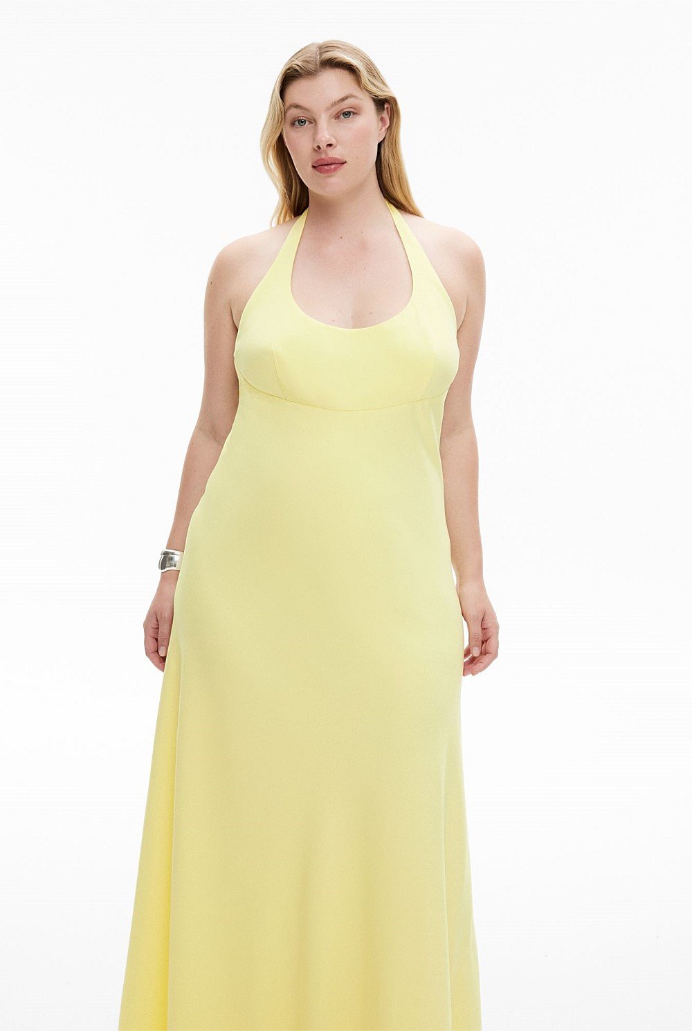 Maxi Tie Halter Dress