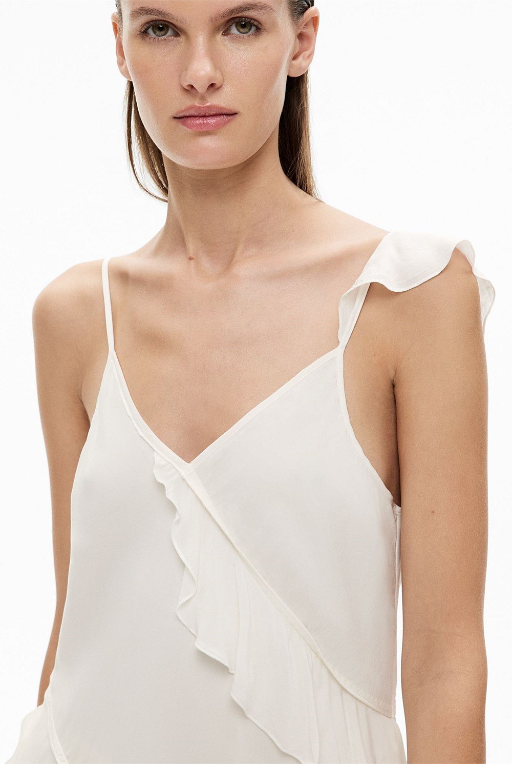 Ruffle Trim Camisole