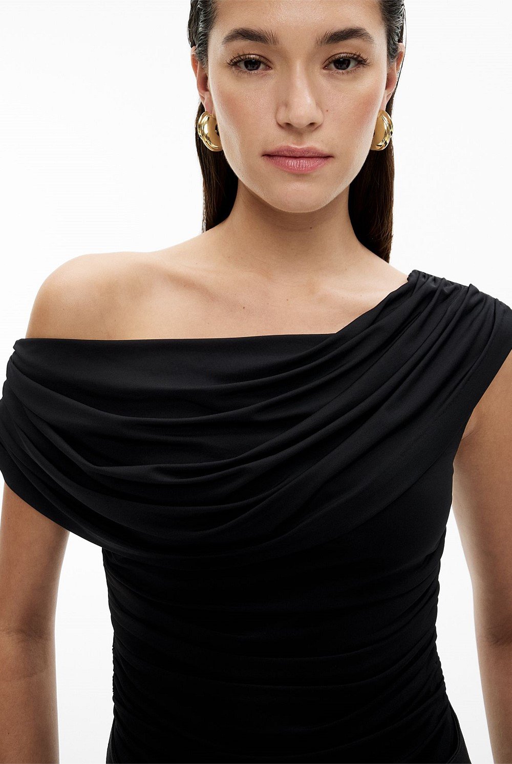 Drape Asymmetric Top