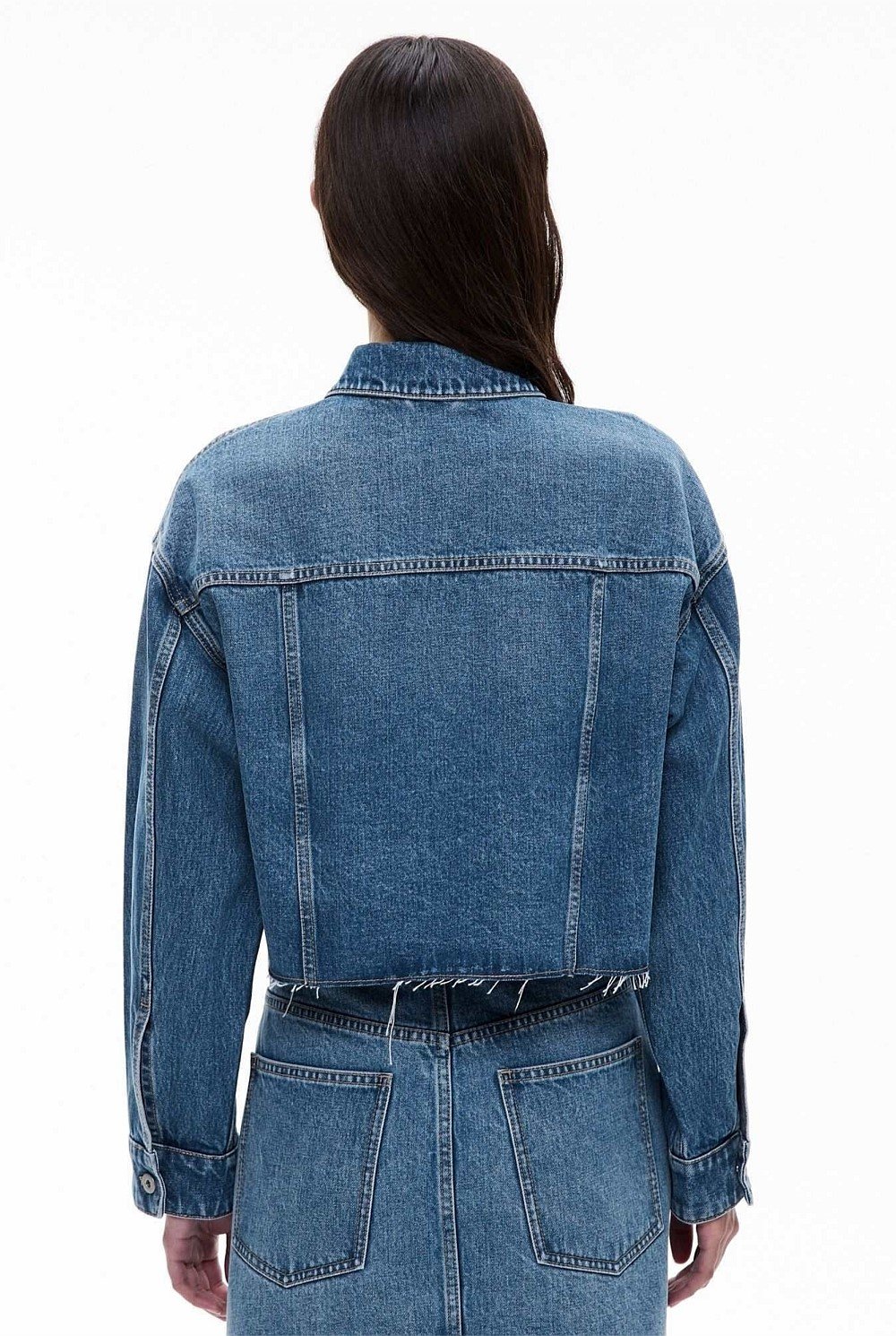 Cropped Denim Jacket