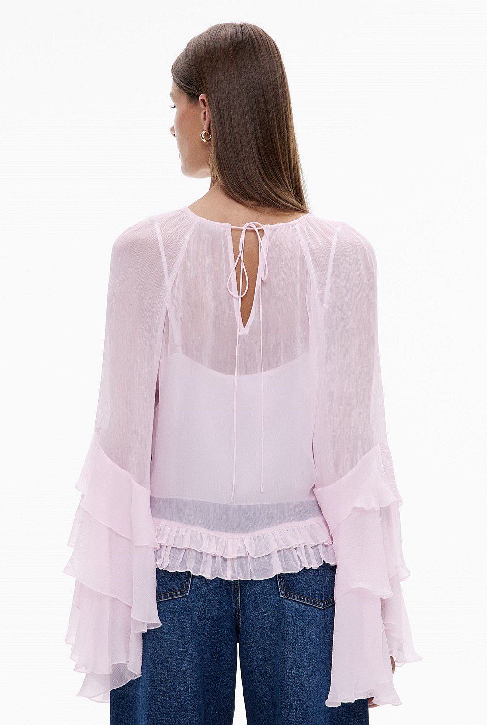 Ruffle Trim Shirt