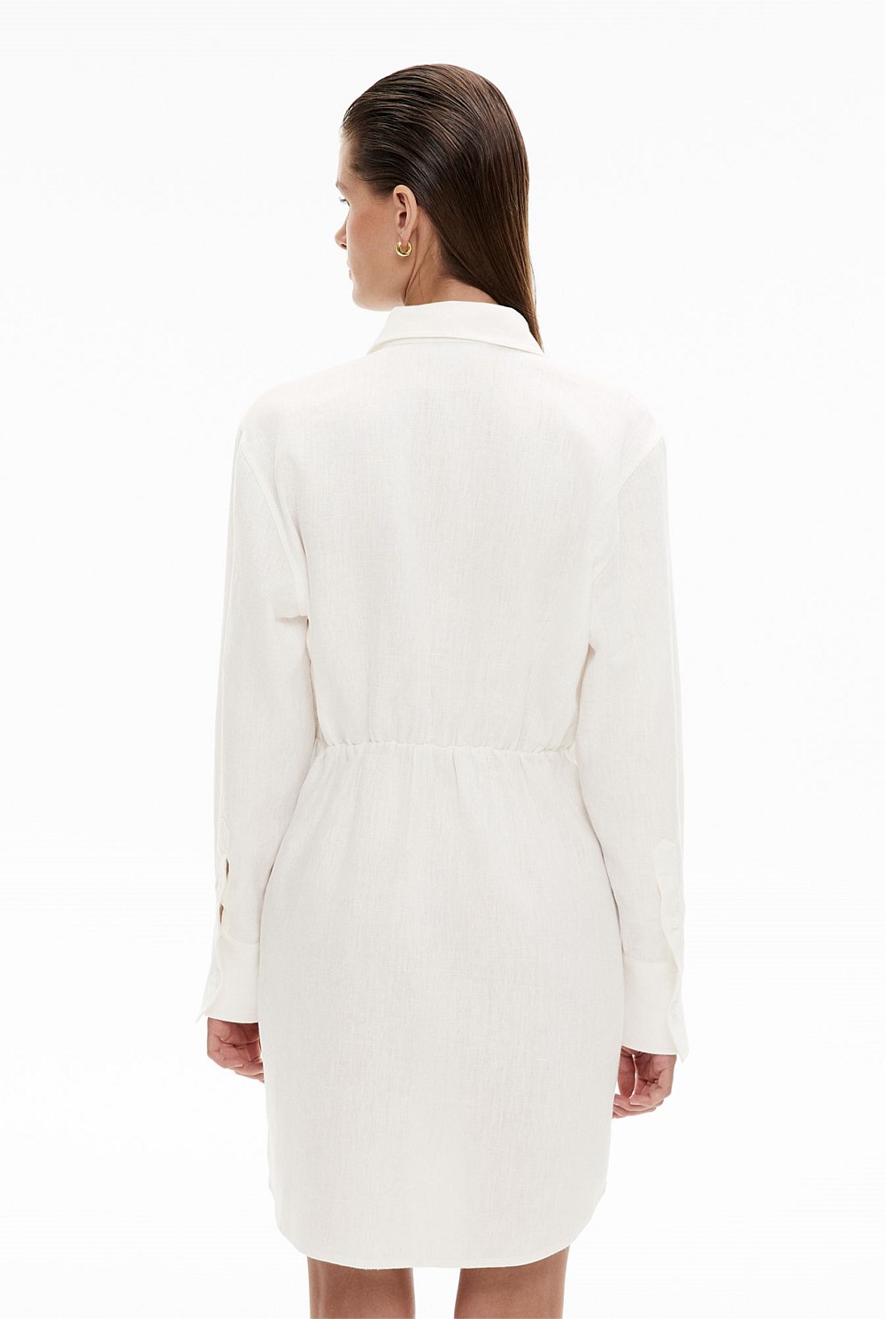 Waisted Shirt Dress