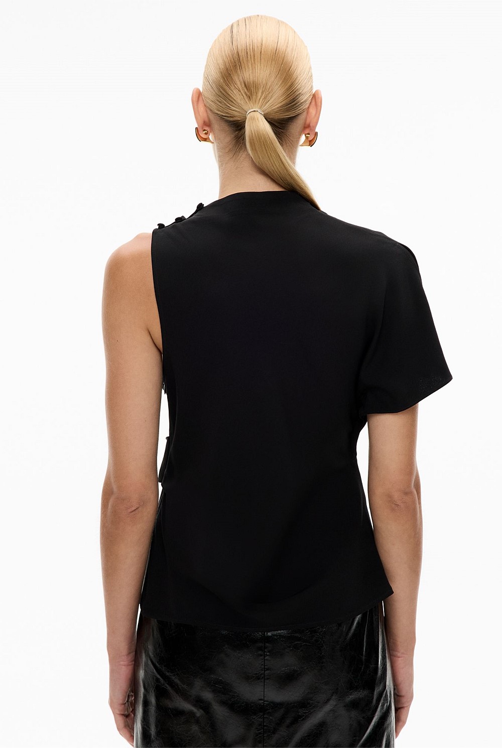 Asymmetric Drape Top