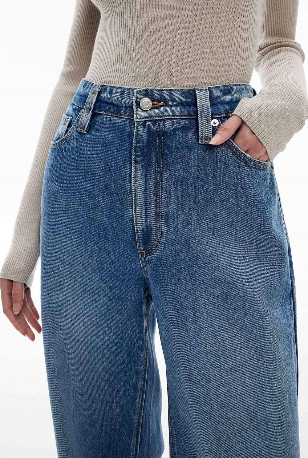 Slouch Denim Jean