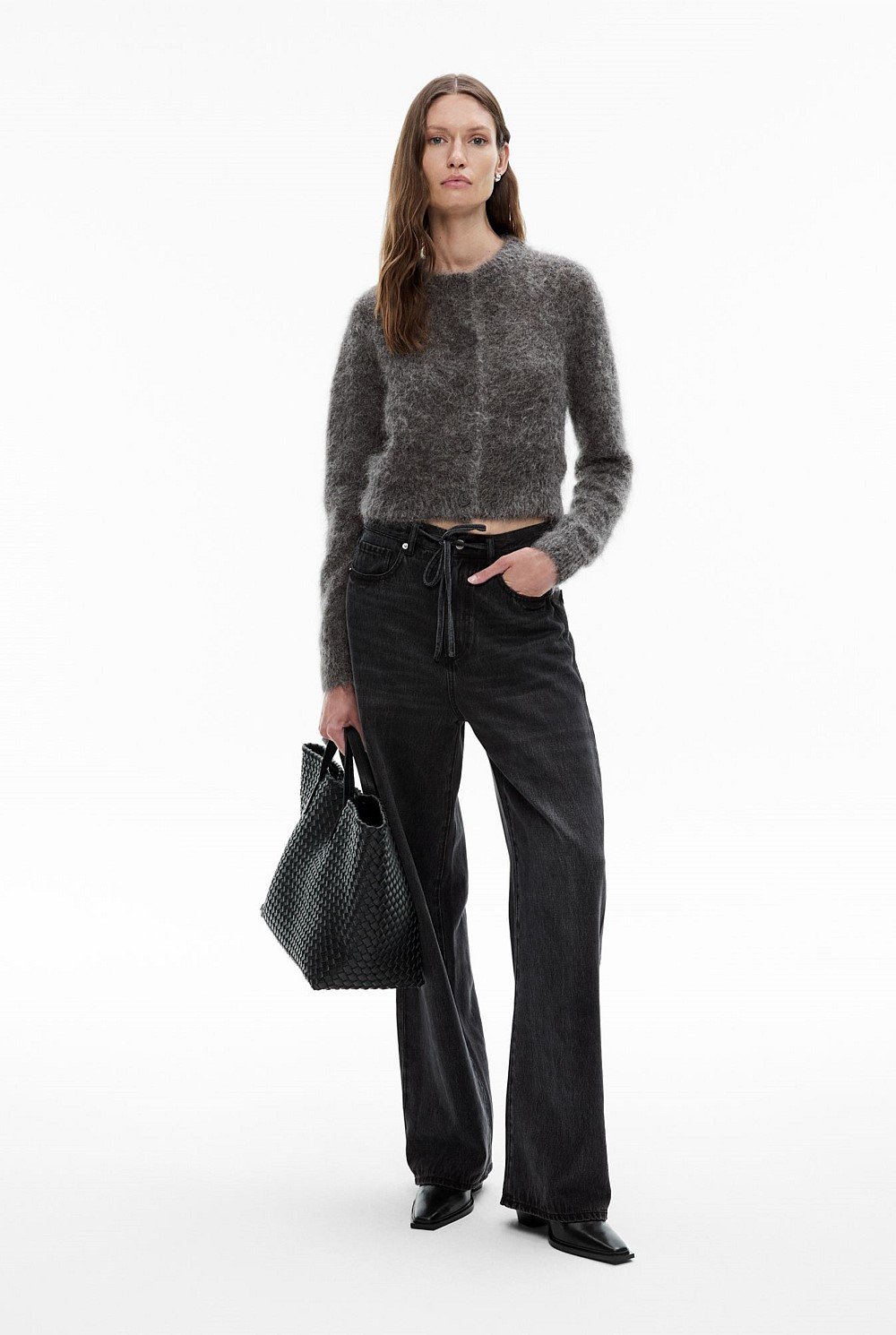 Fluffy Crew Cardigan