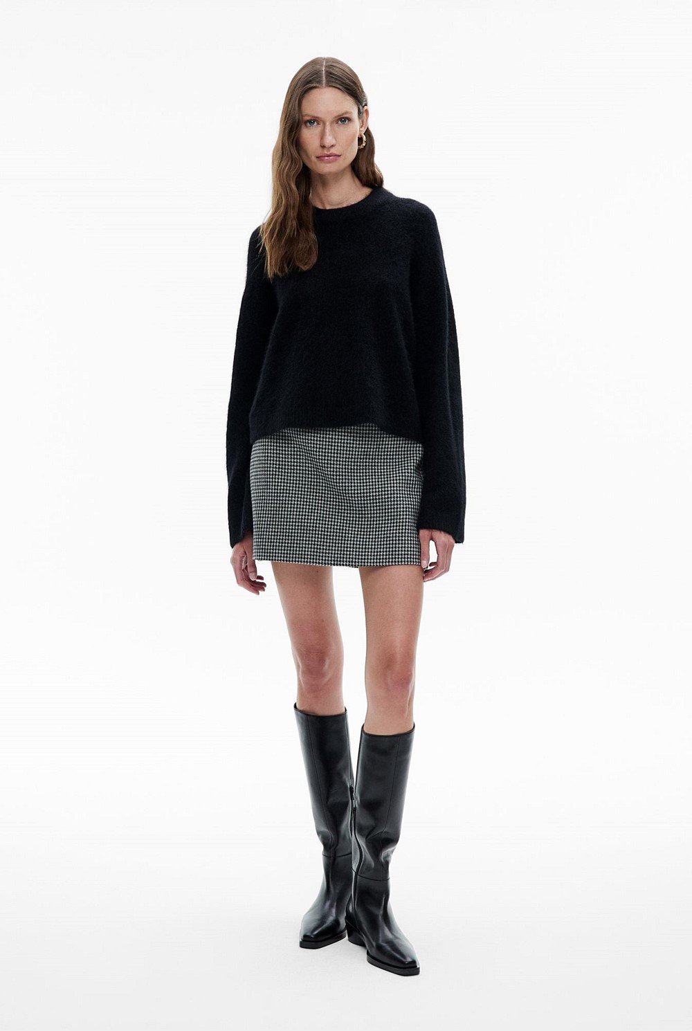 Fluffy Crew Knit