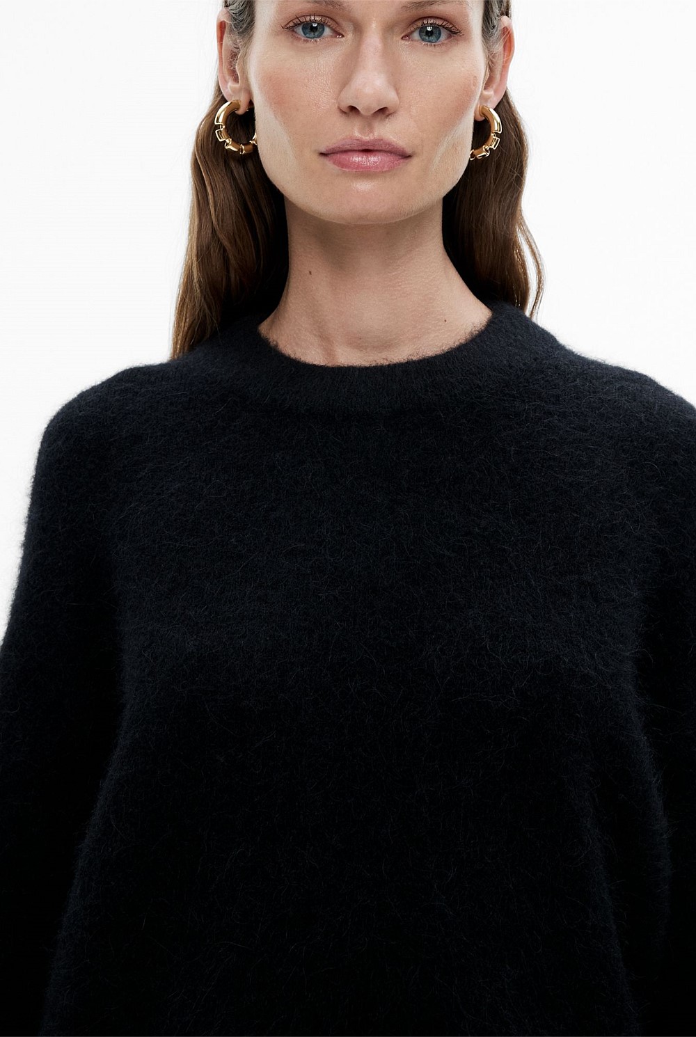 Fluffy Crew Knit
