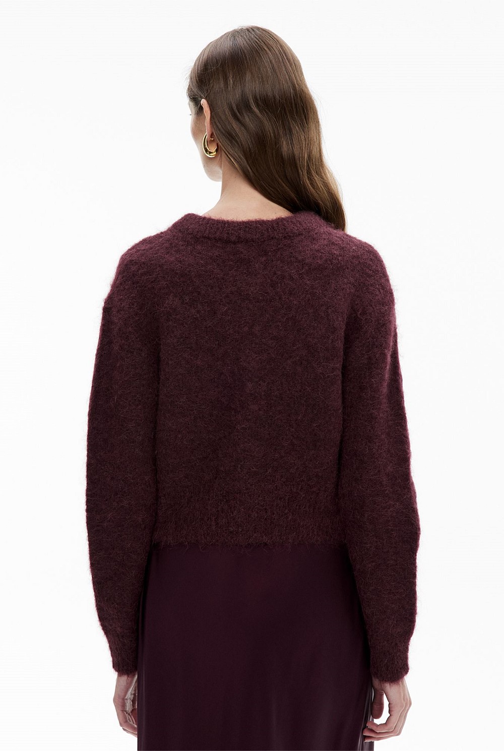 Fluffy Crew Cardigan