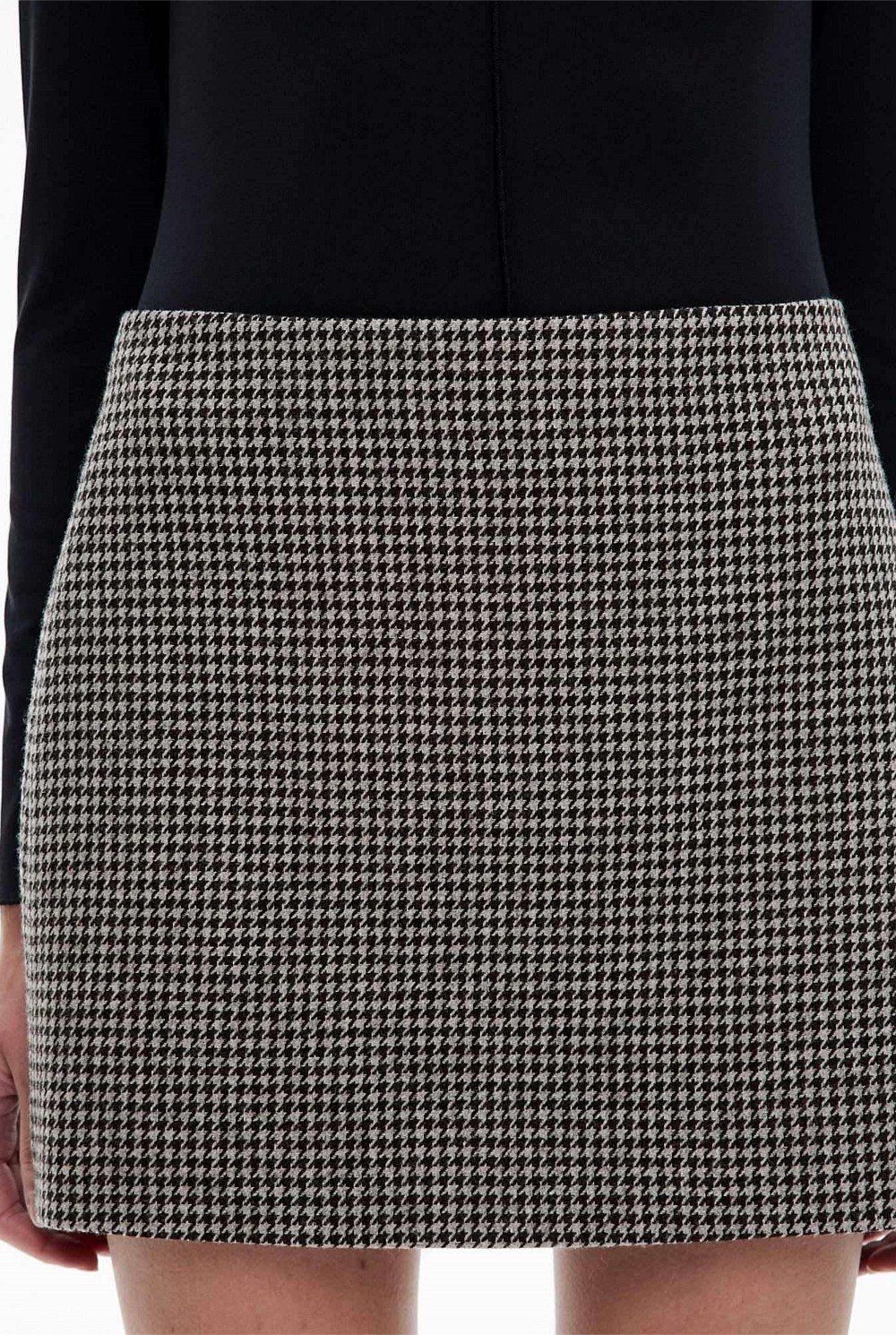 Houndstooth Skirt