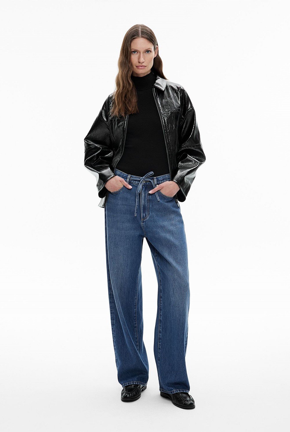 Drawcord Denim Jean