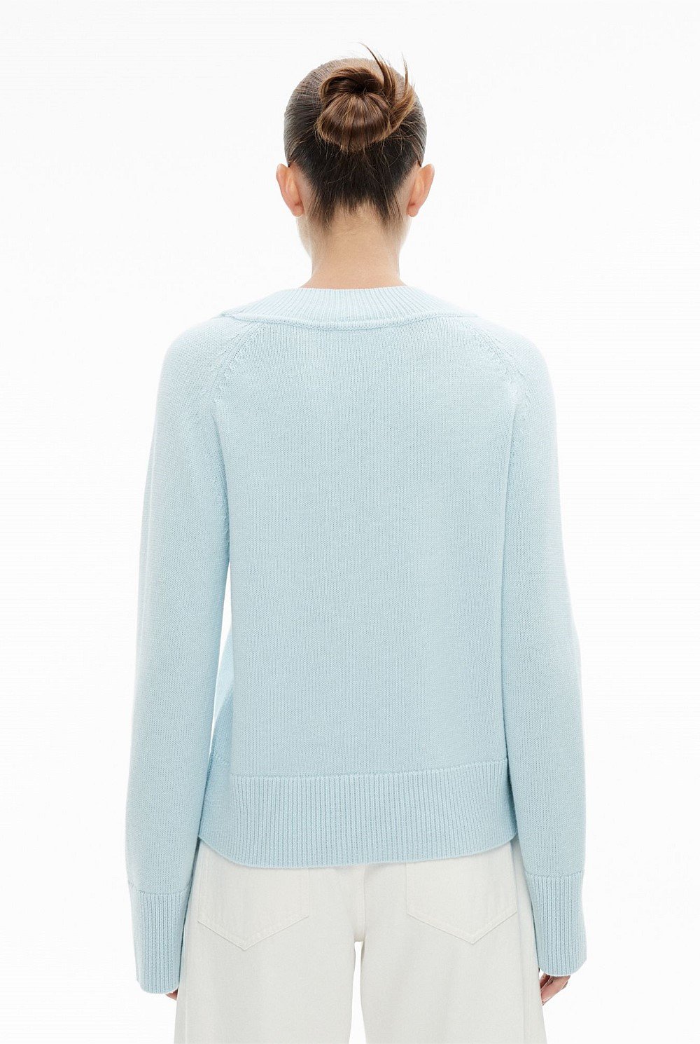 Raglan V Neck Knit