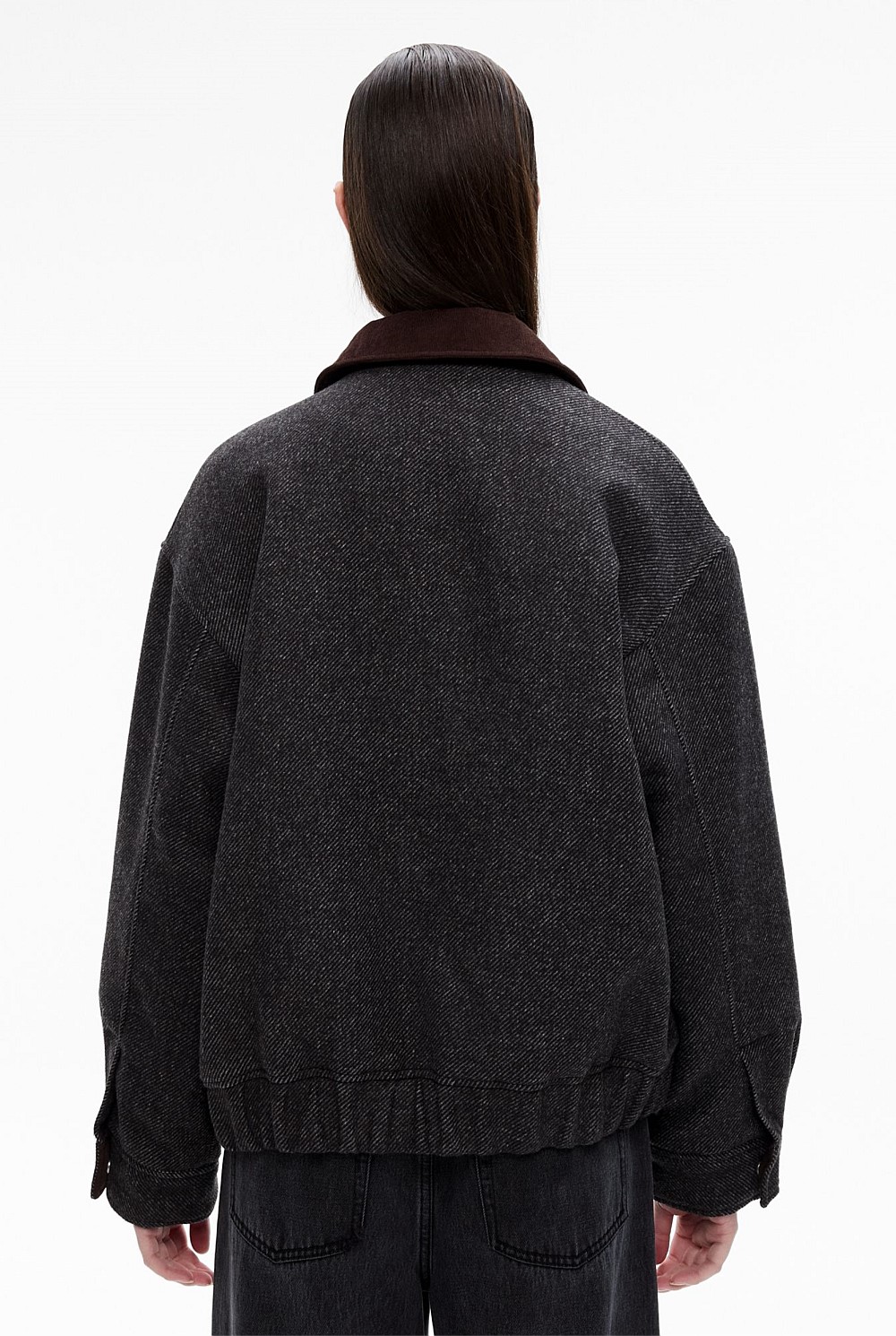 Contrast Bomber Jacket