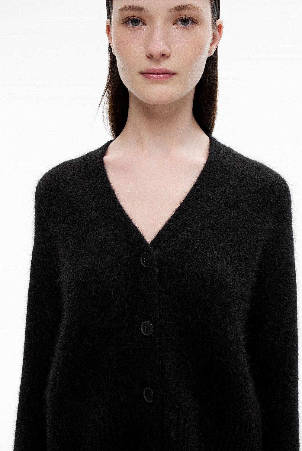 Fluffy Boxy Cardigan