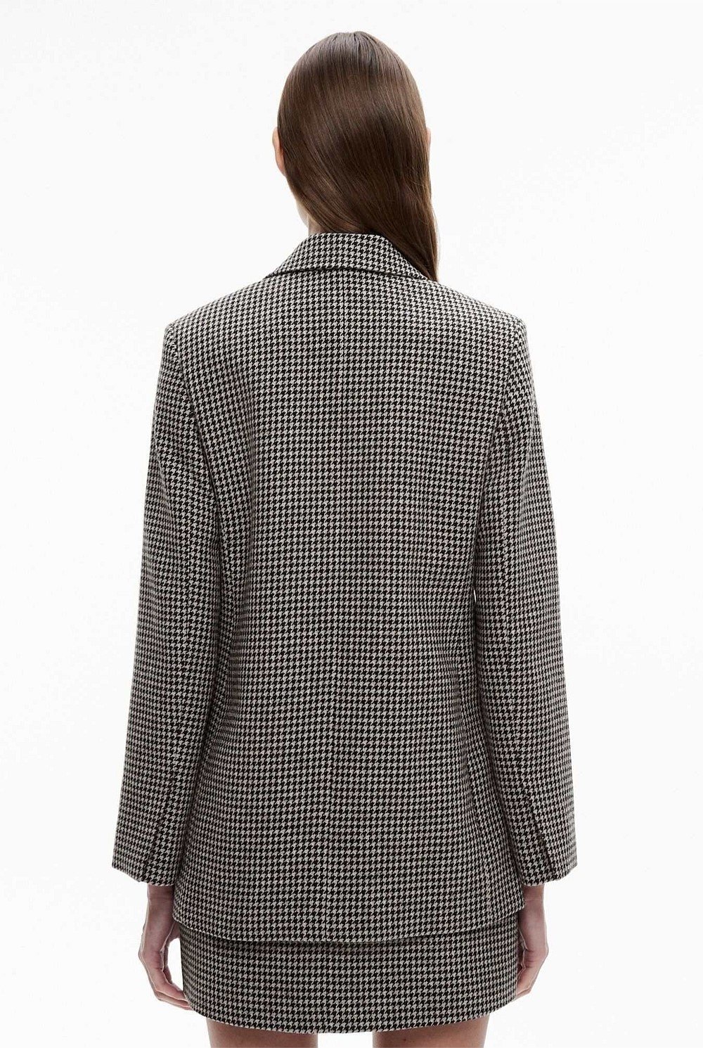 Houndstooth Blazer