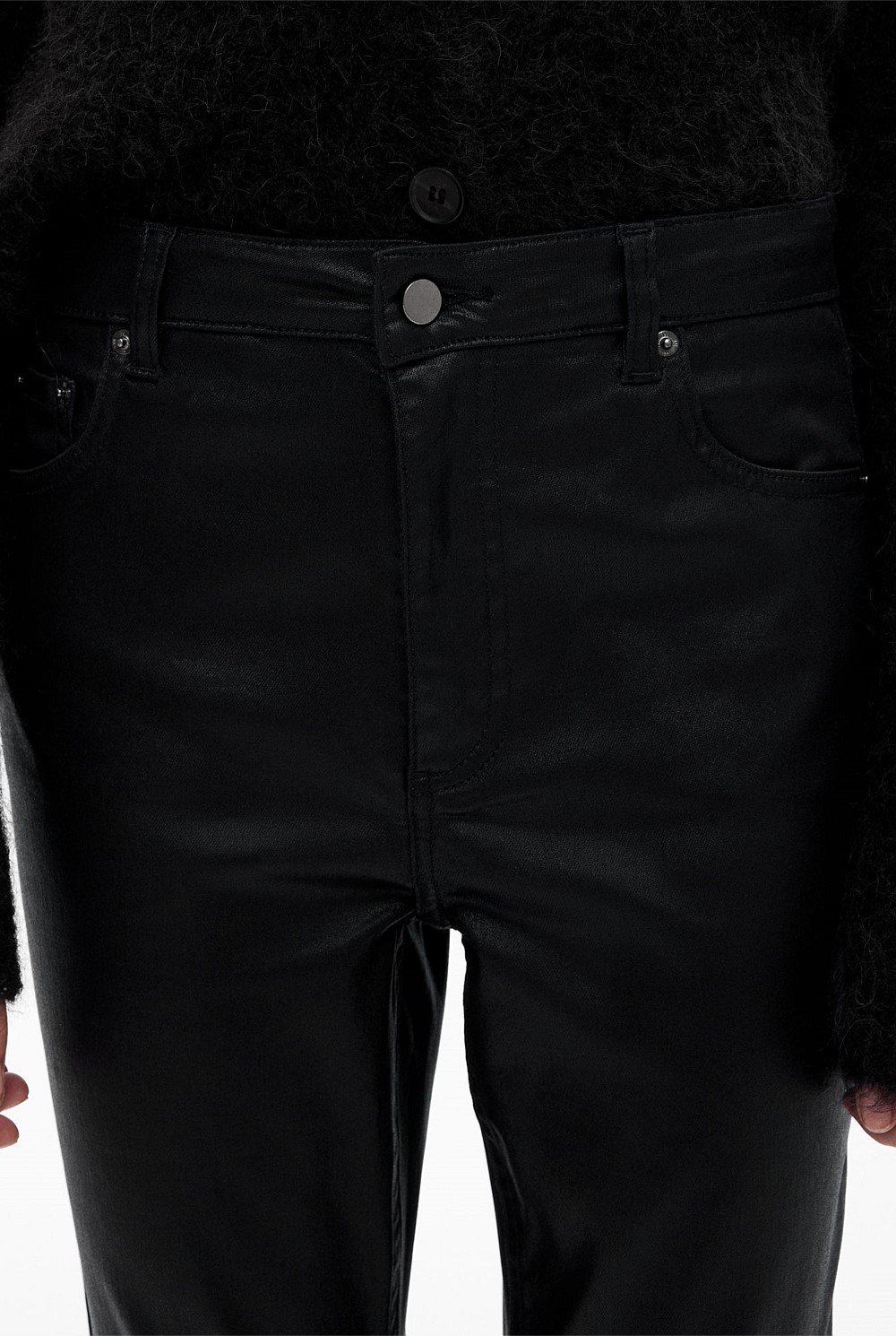 Skinny Coated Jean