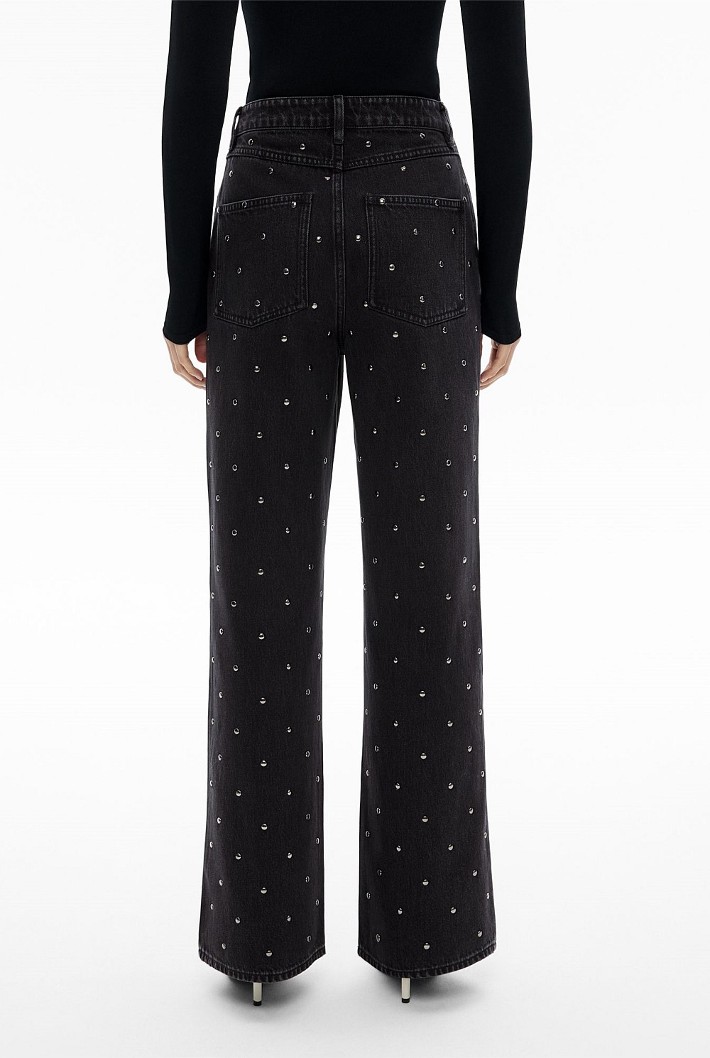Studded Denim Jean