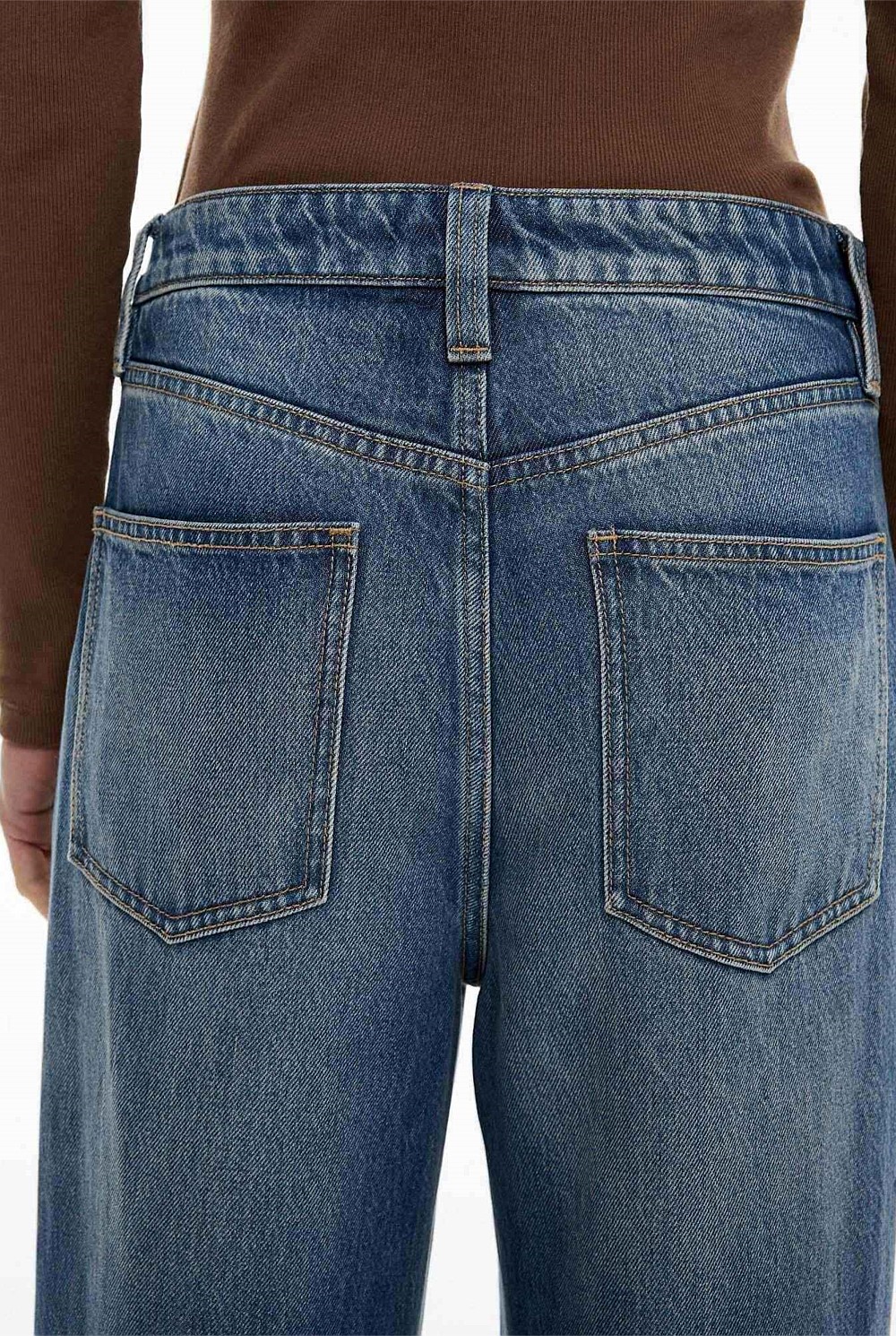 Slouch Denim Jeans