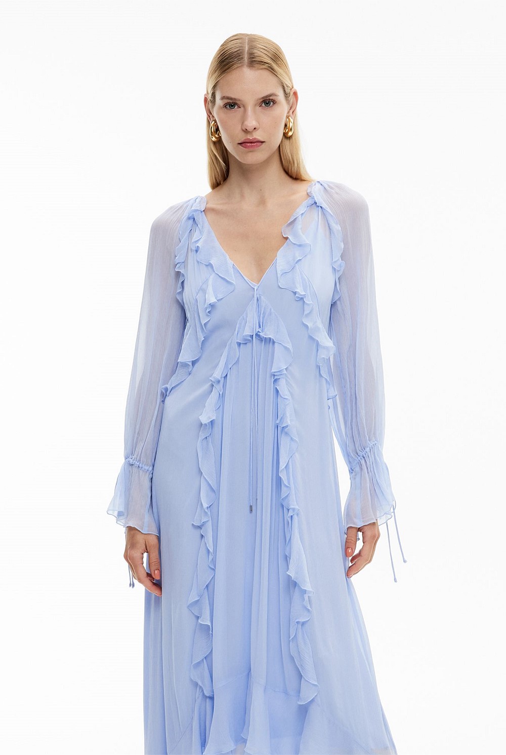 Ruffle Maxi Dress