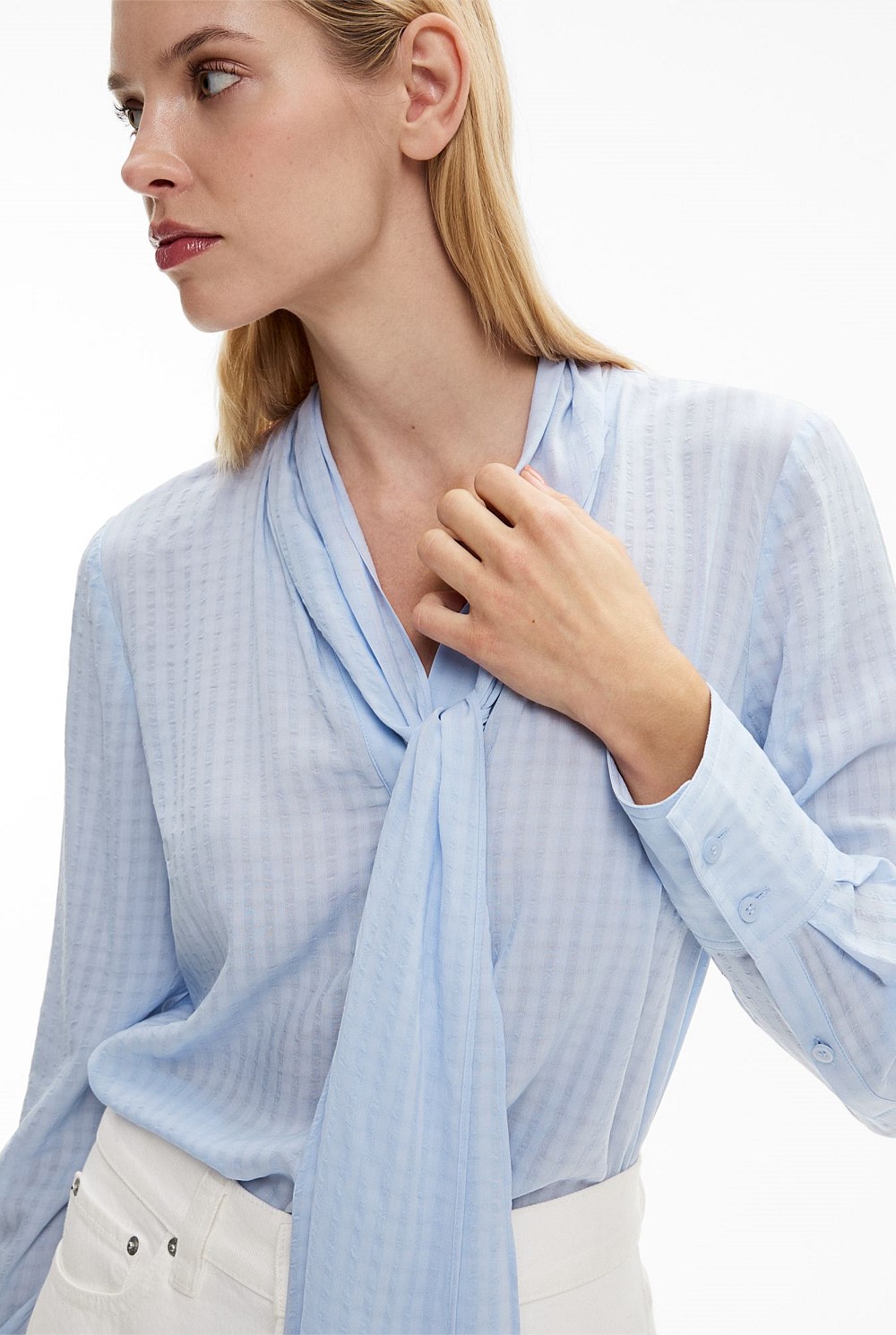 Soft Tie Shirt
