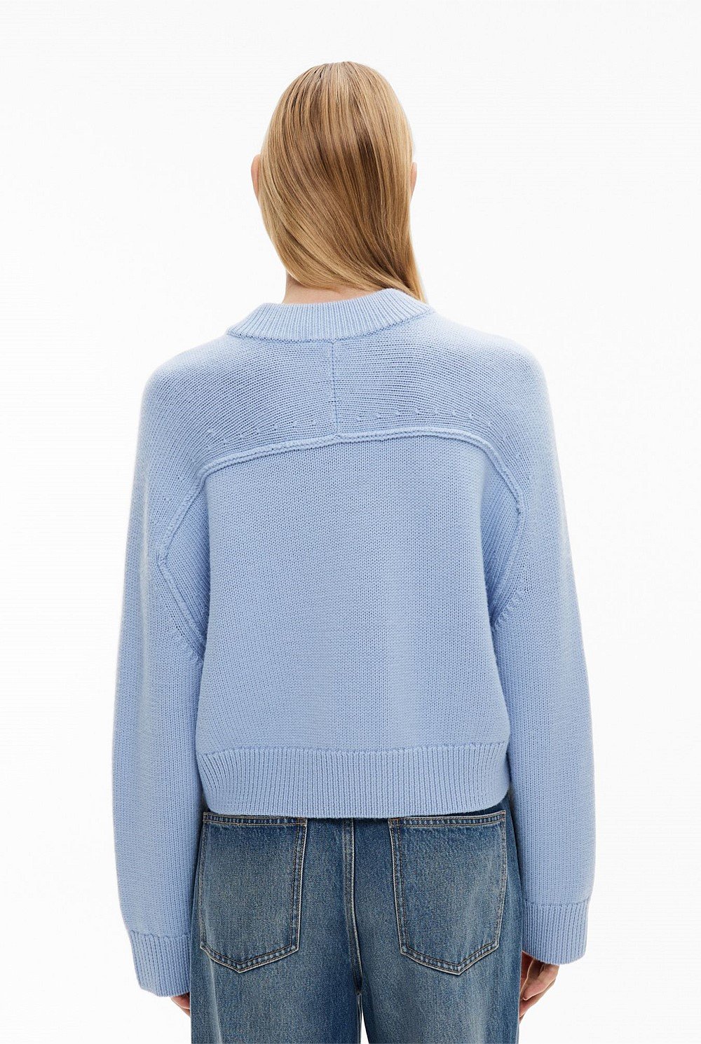High V Knit Jumper