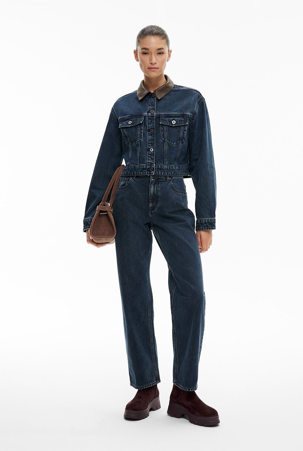 Contrast Denim Jacket