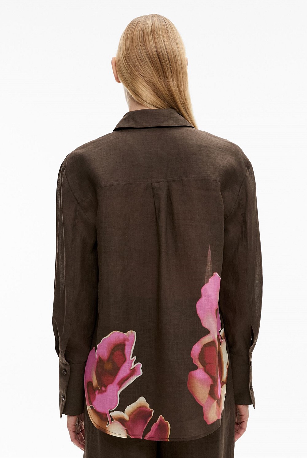 Printed Long Sleeve Shirt