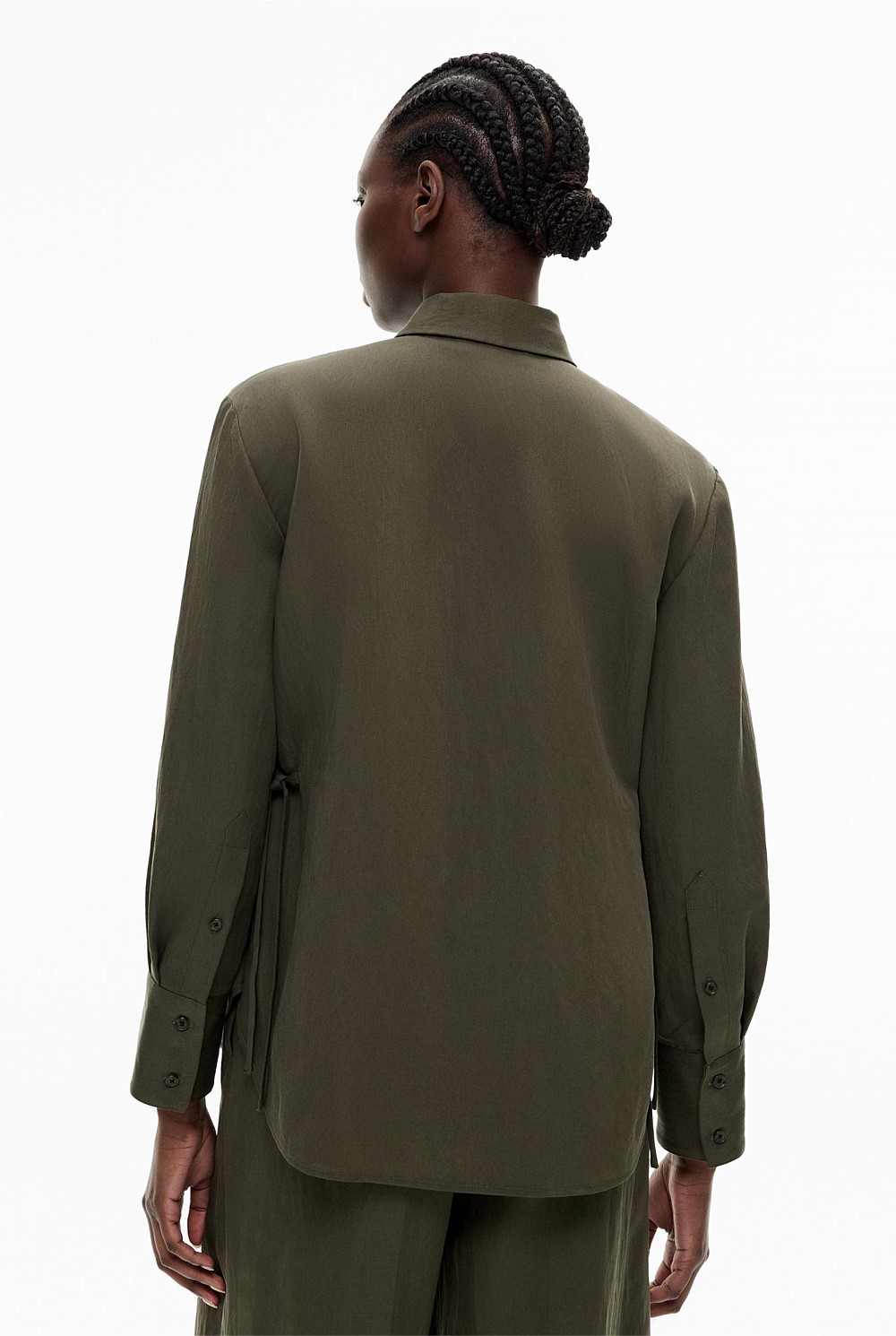 Cinched Waist Shirt
