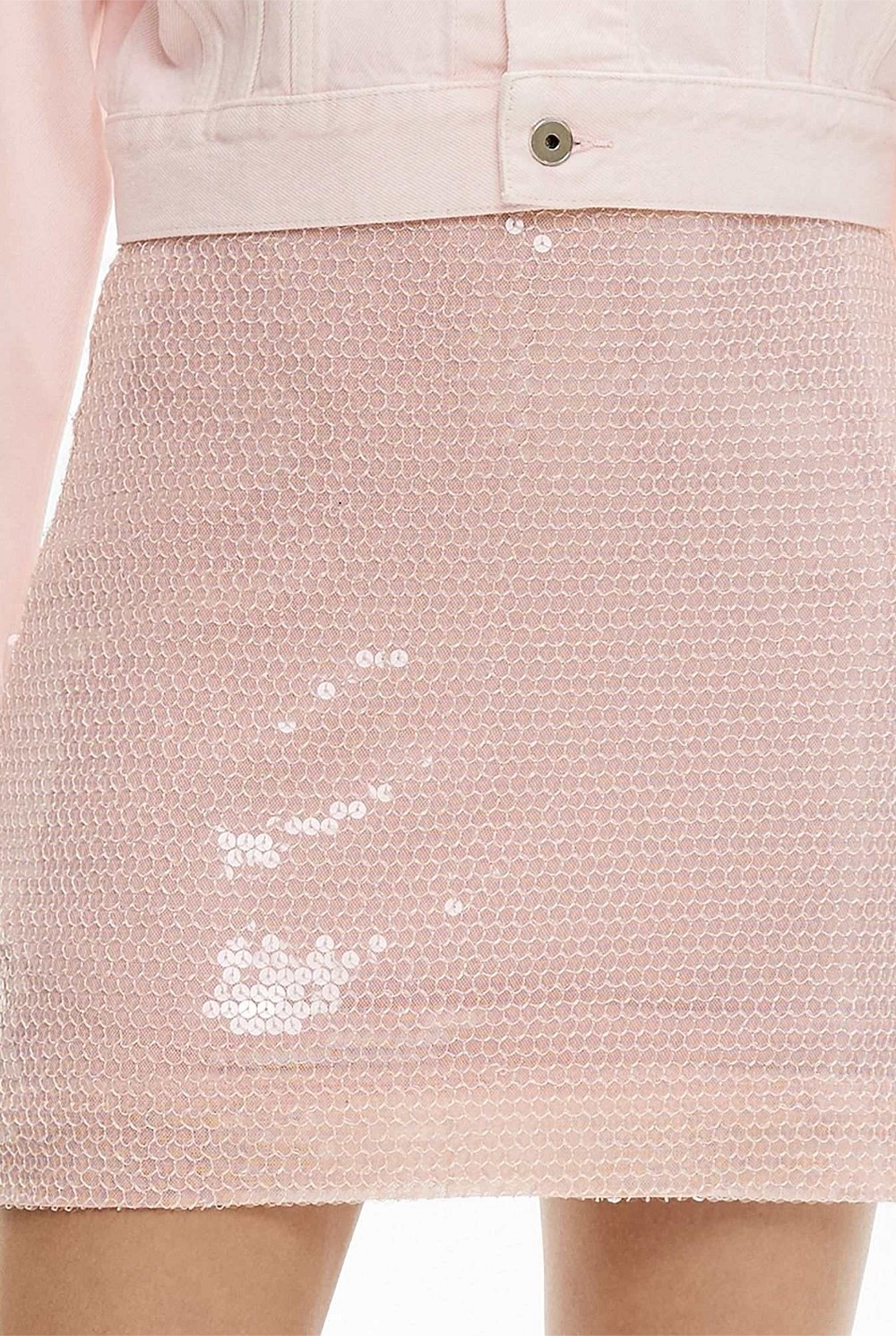 Sequin Mini Skirt