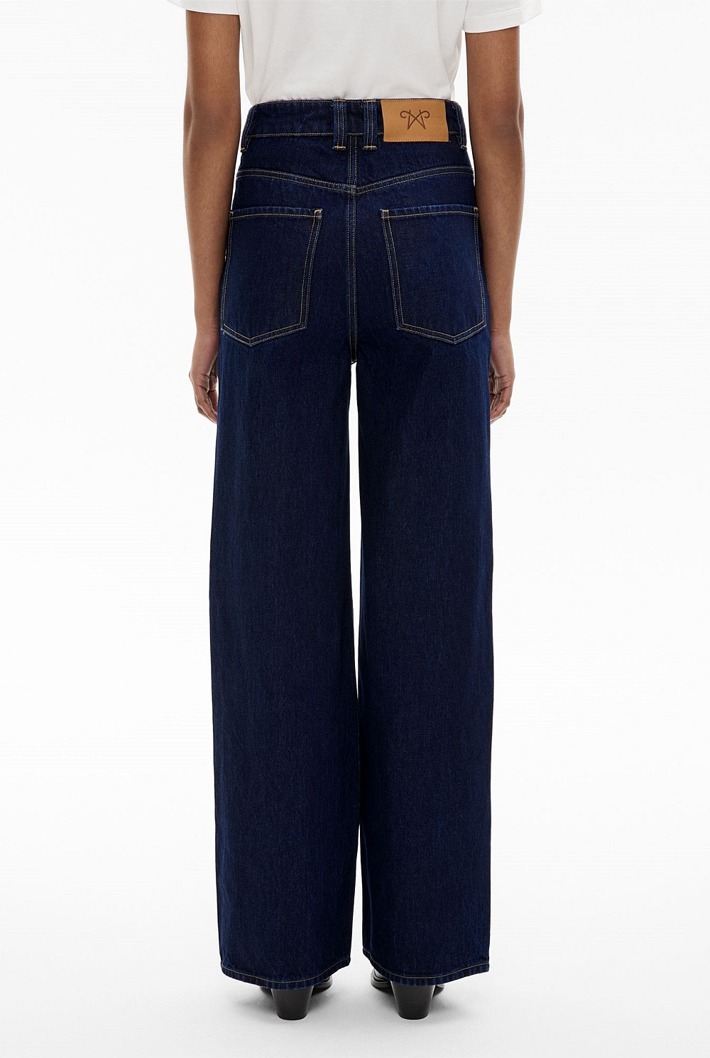 Button Detail Jeans