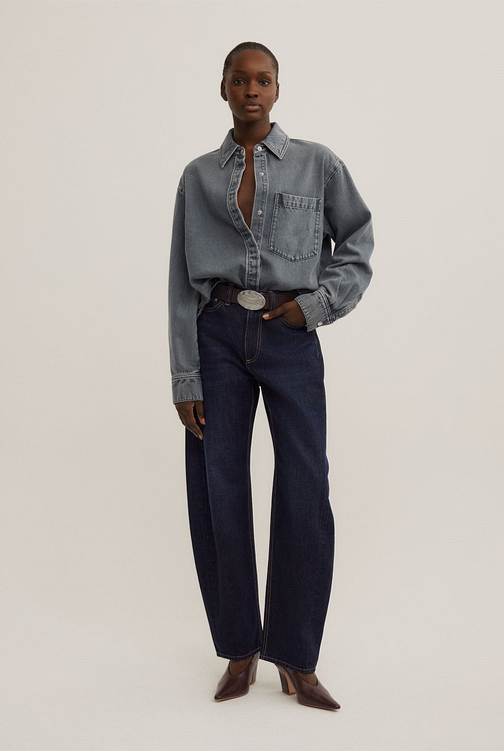 Barrel Leg Jeans
