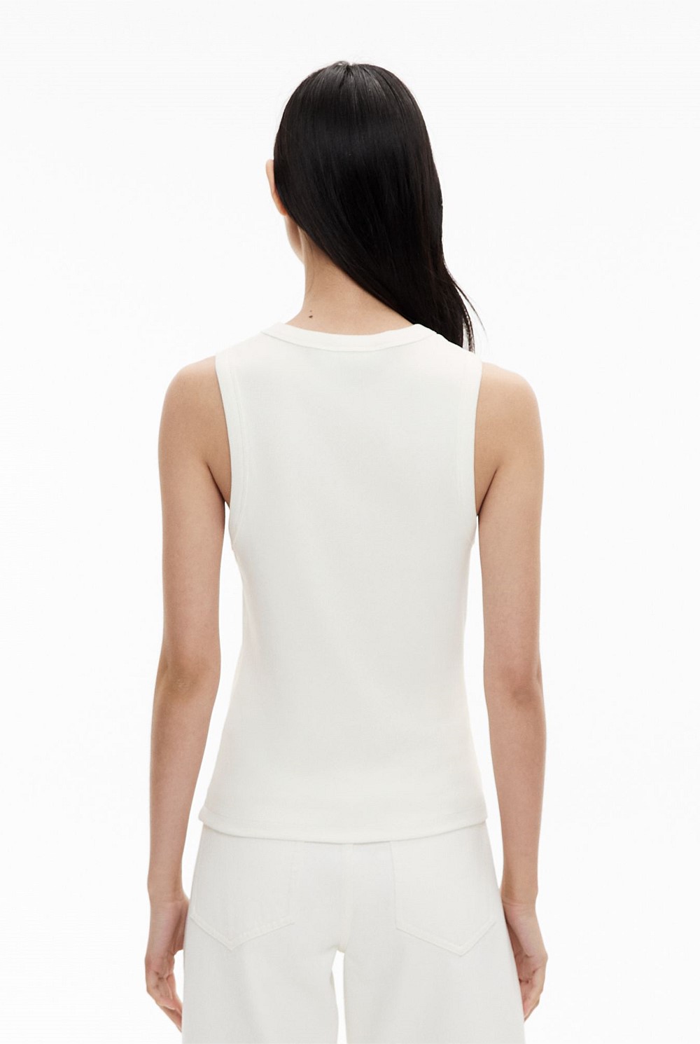 Crew Rib Tank Top