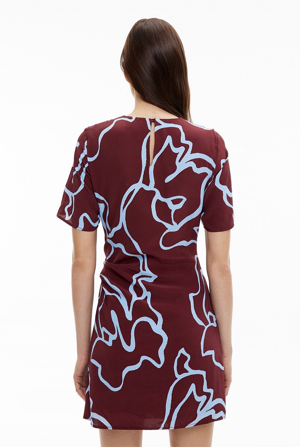 Knot Detail Mini Dress