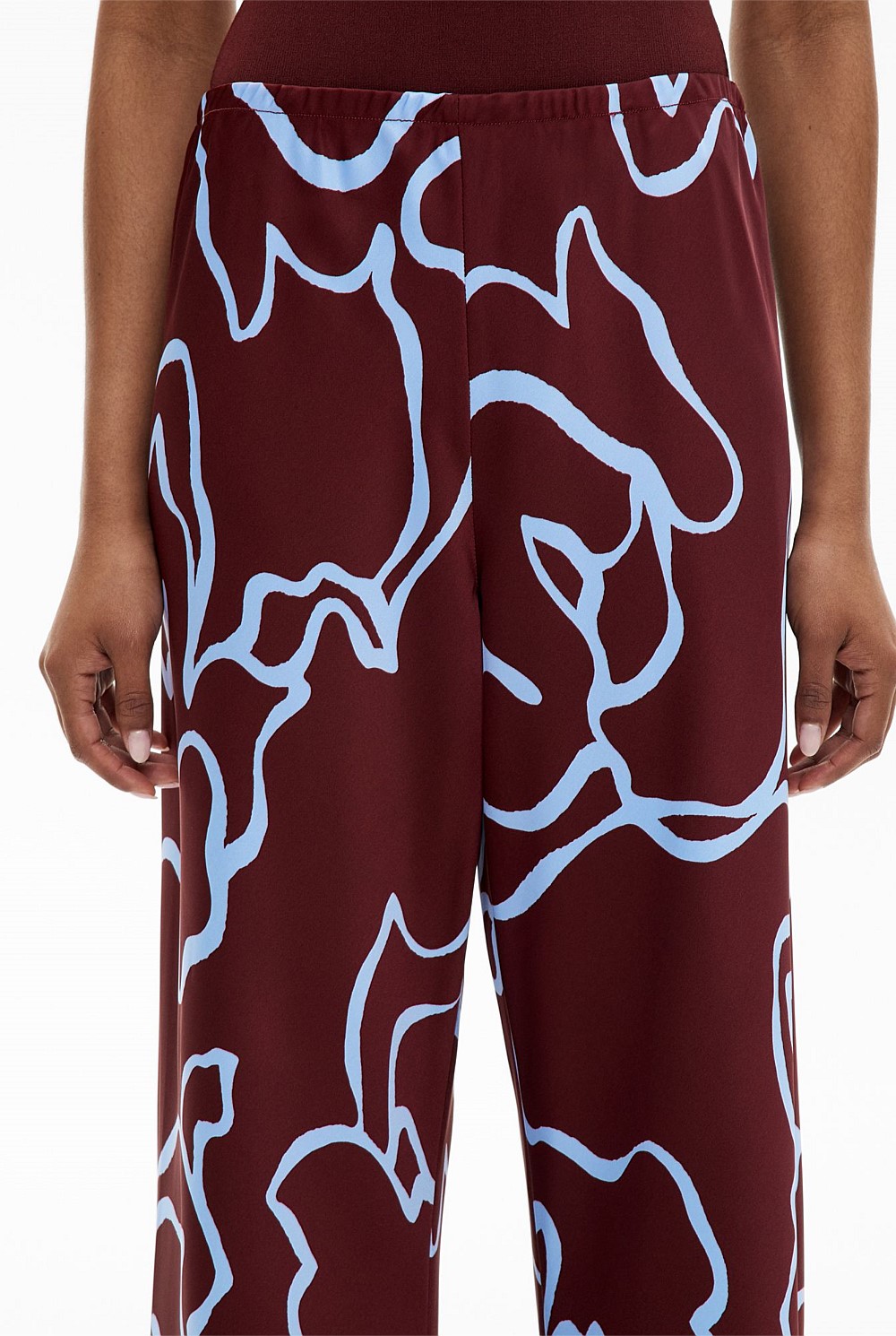 Bias Pull On Pant