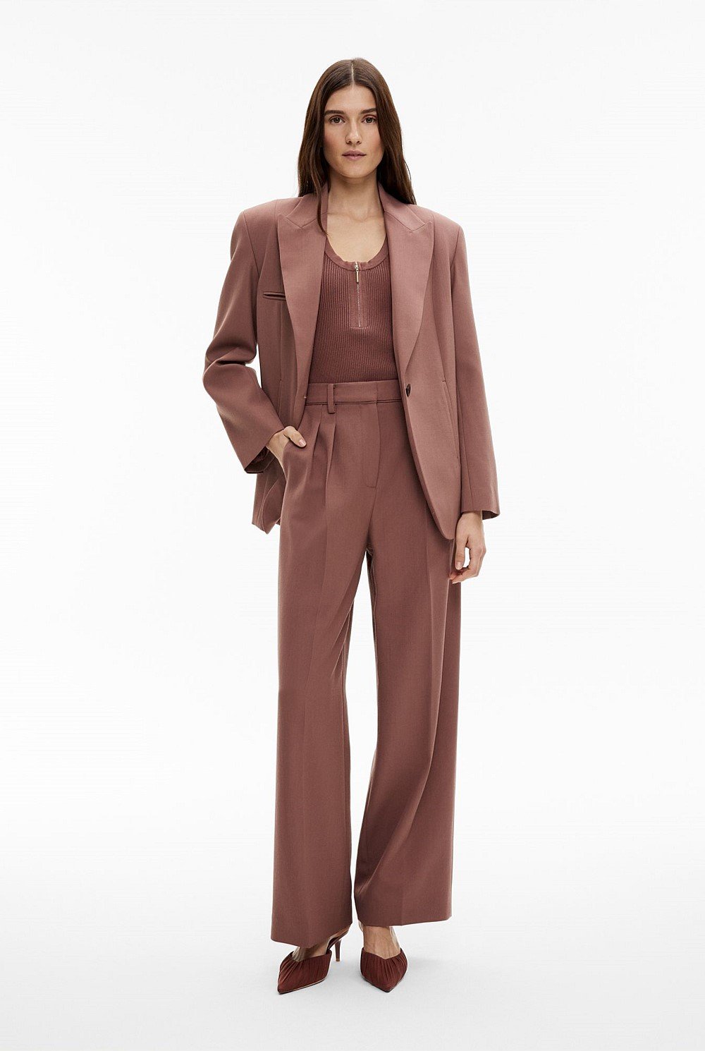 Piped Detail Pant