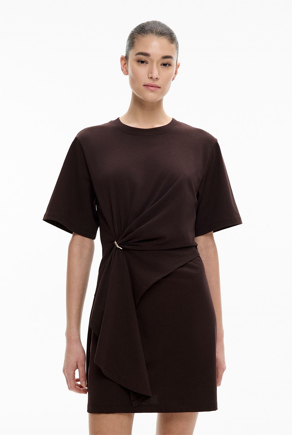 Trim Detail T-Shirt Dress