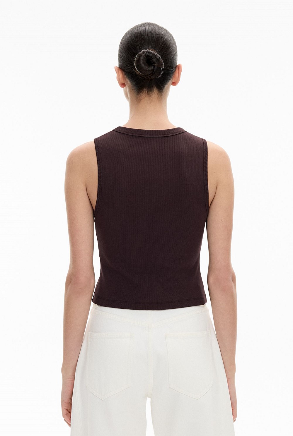 Button Through Tank Top
