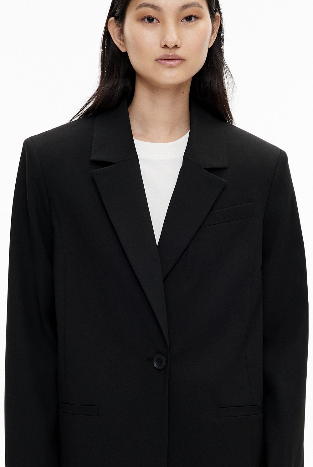 Cross Back Blazer