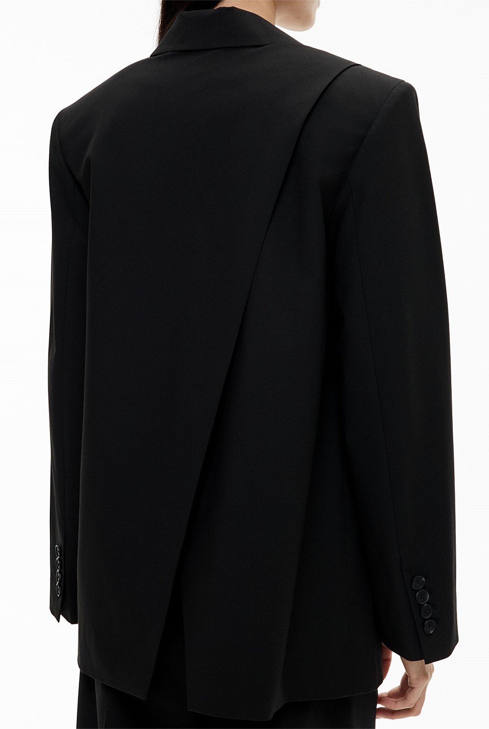 Cross Back Blazer
