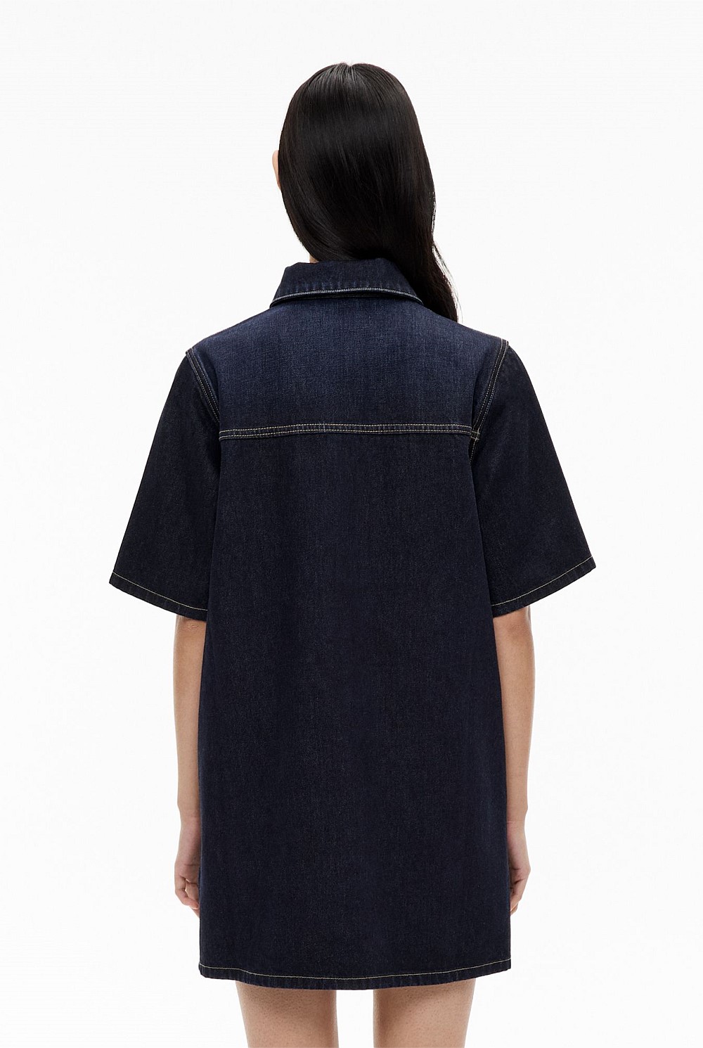 Denim Tee Dress