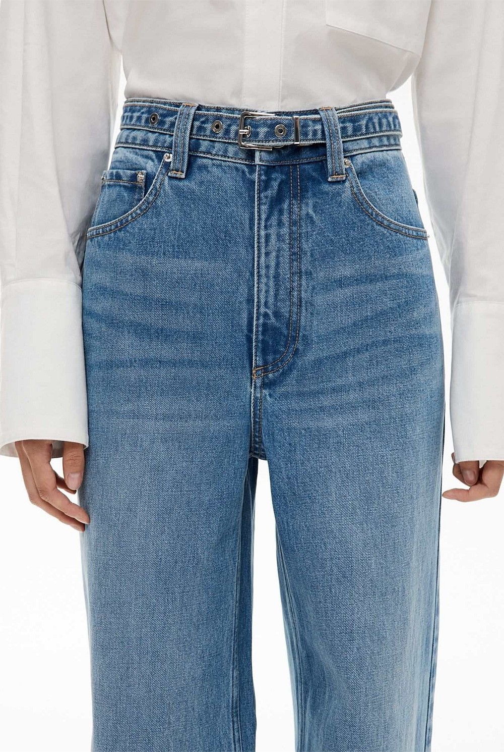 Belt Detail Jeans