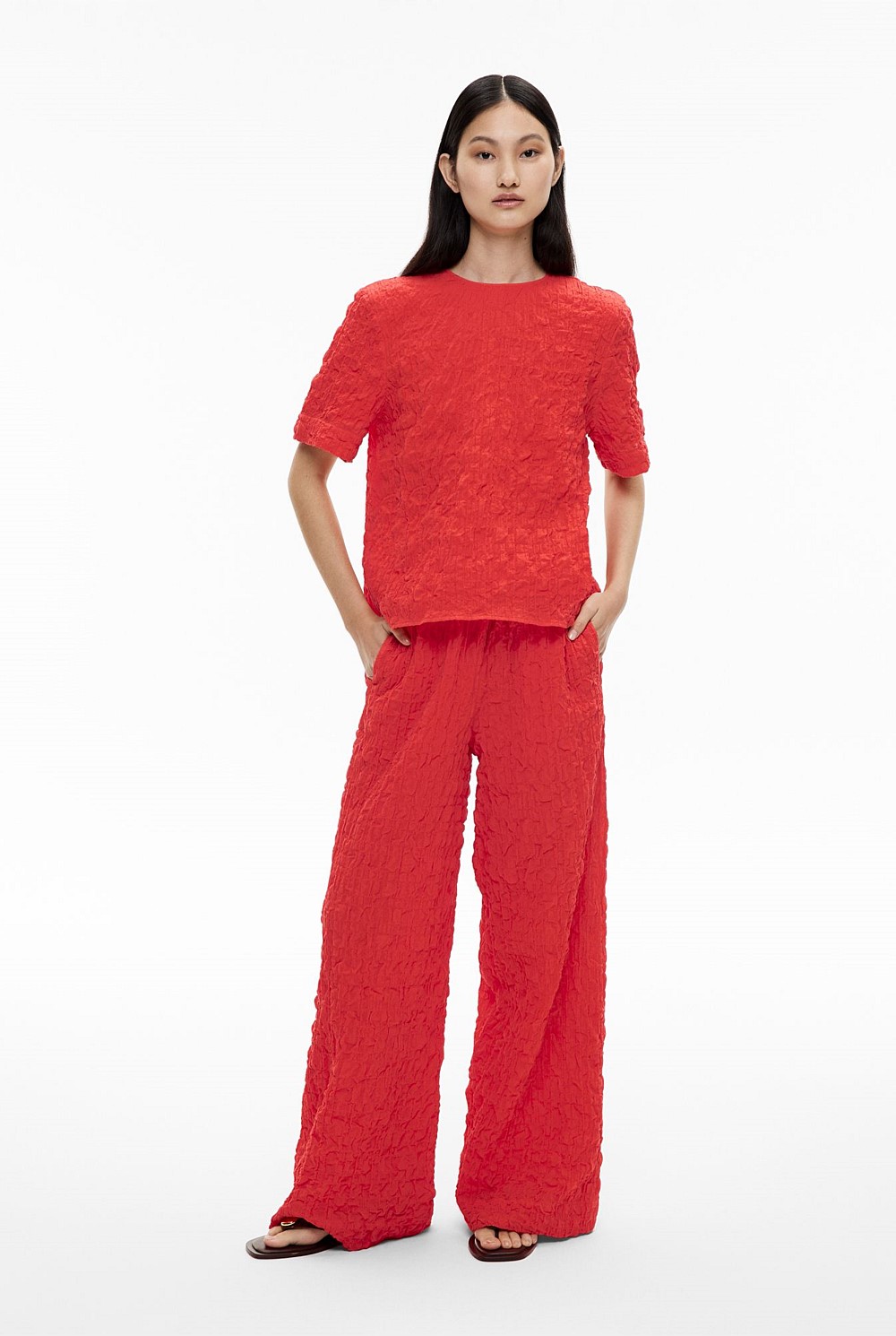 Crinkle Pants