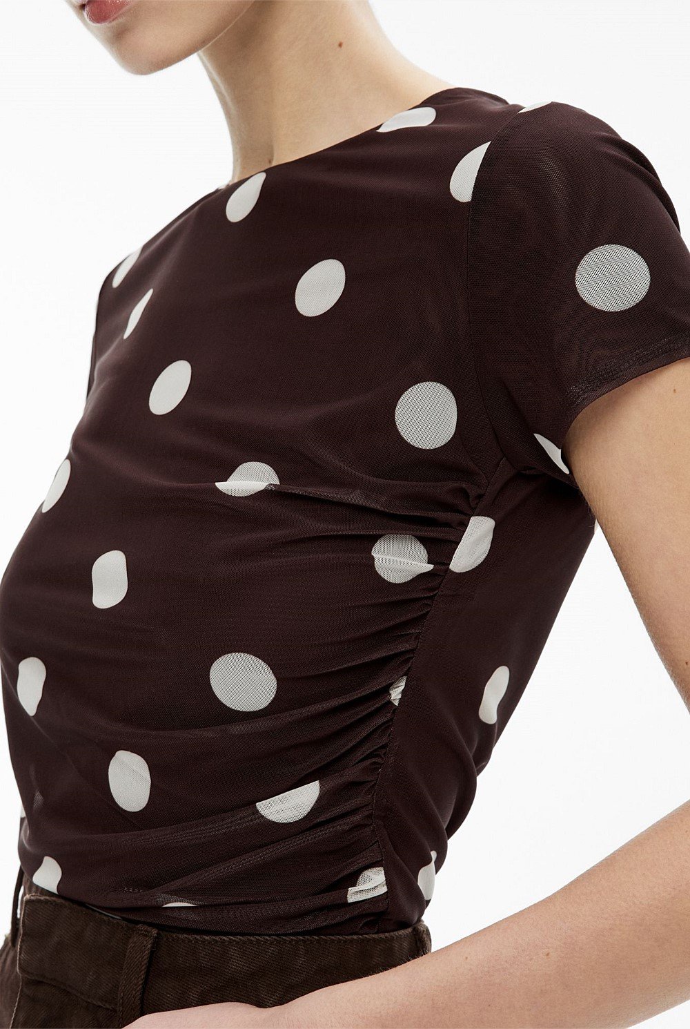 Mesh Baby Tee