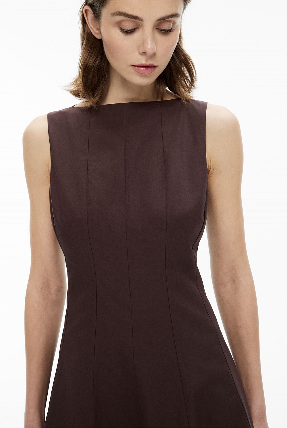 Panelled Mini Dress