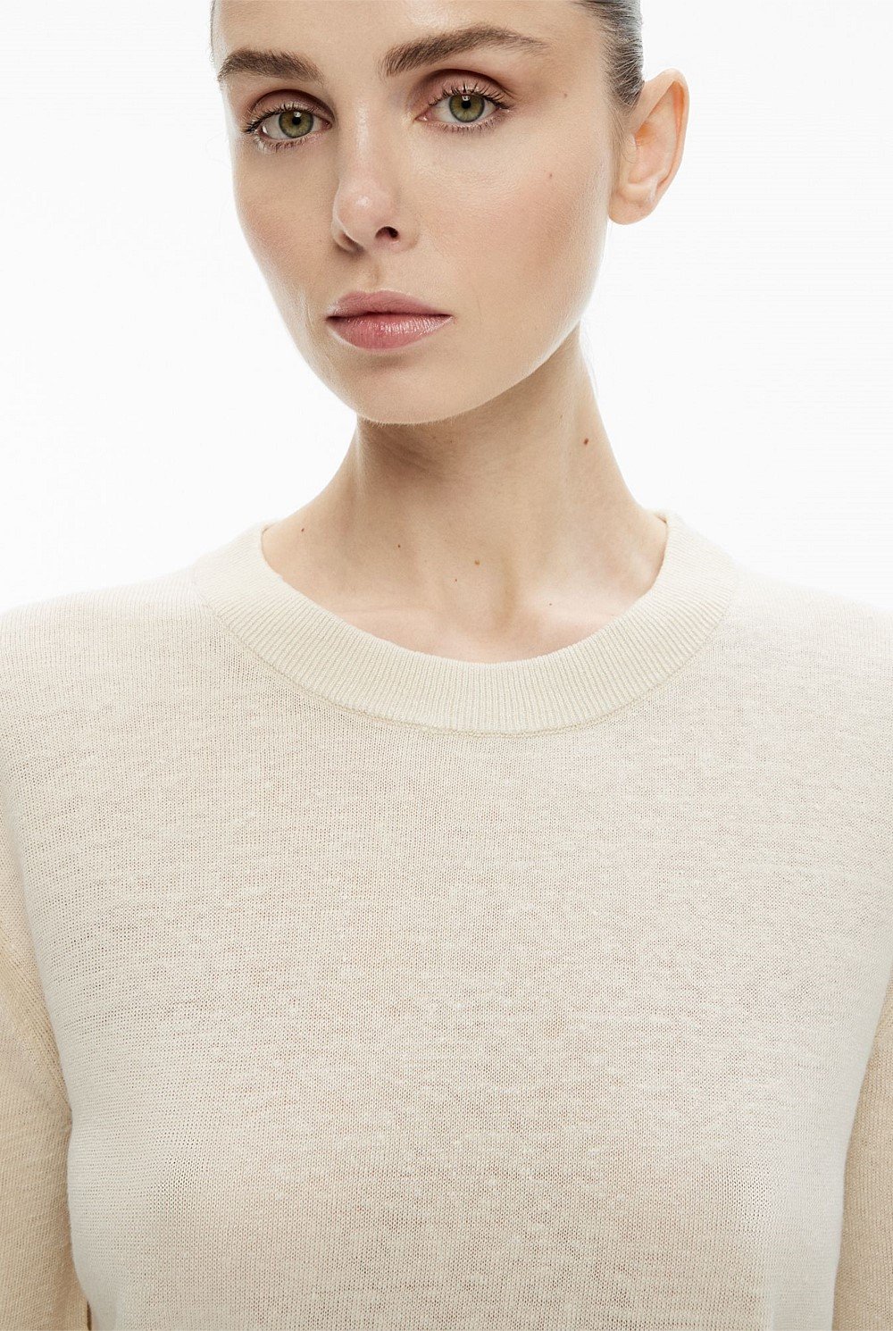 Linen Knit T-Shirt