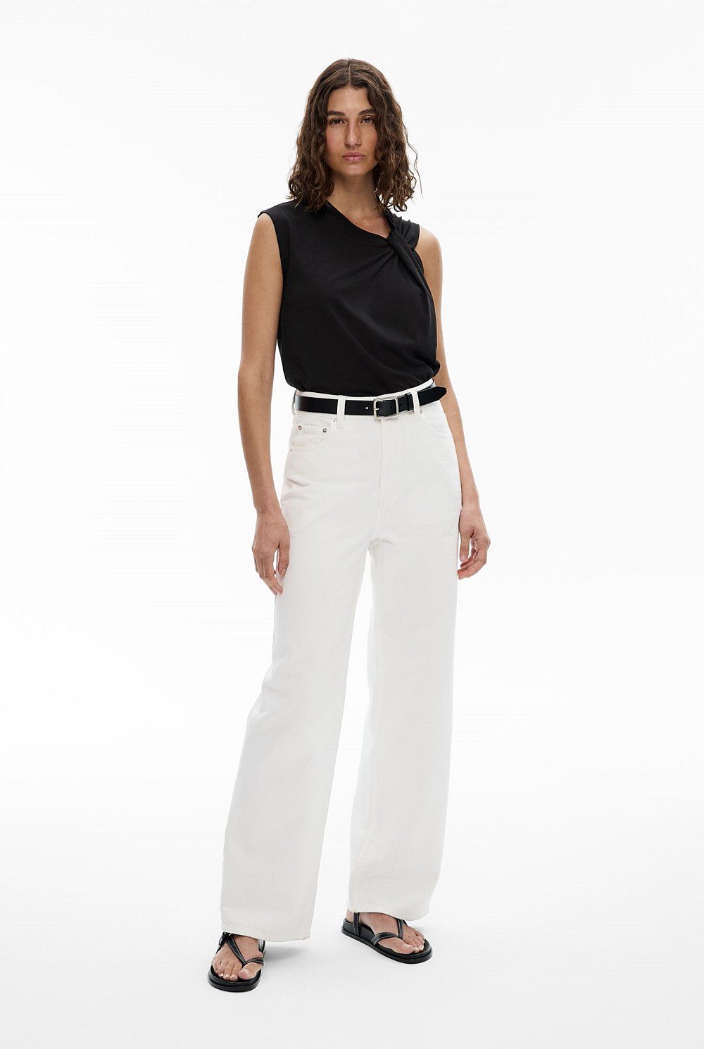Twist Shoulder T-Shirt