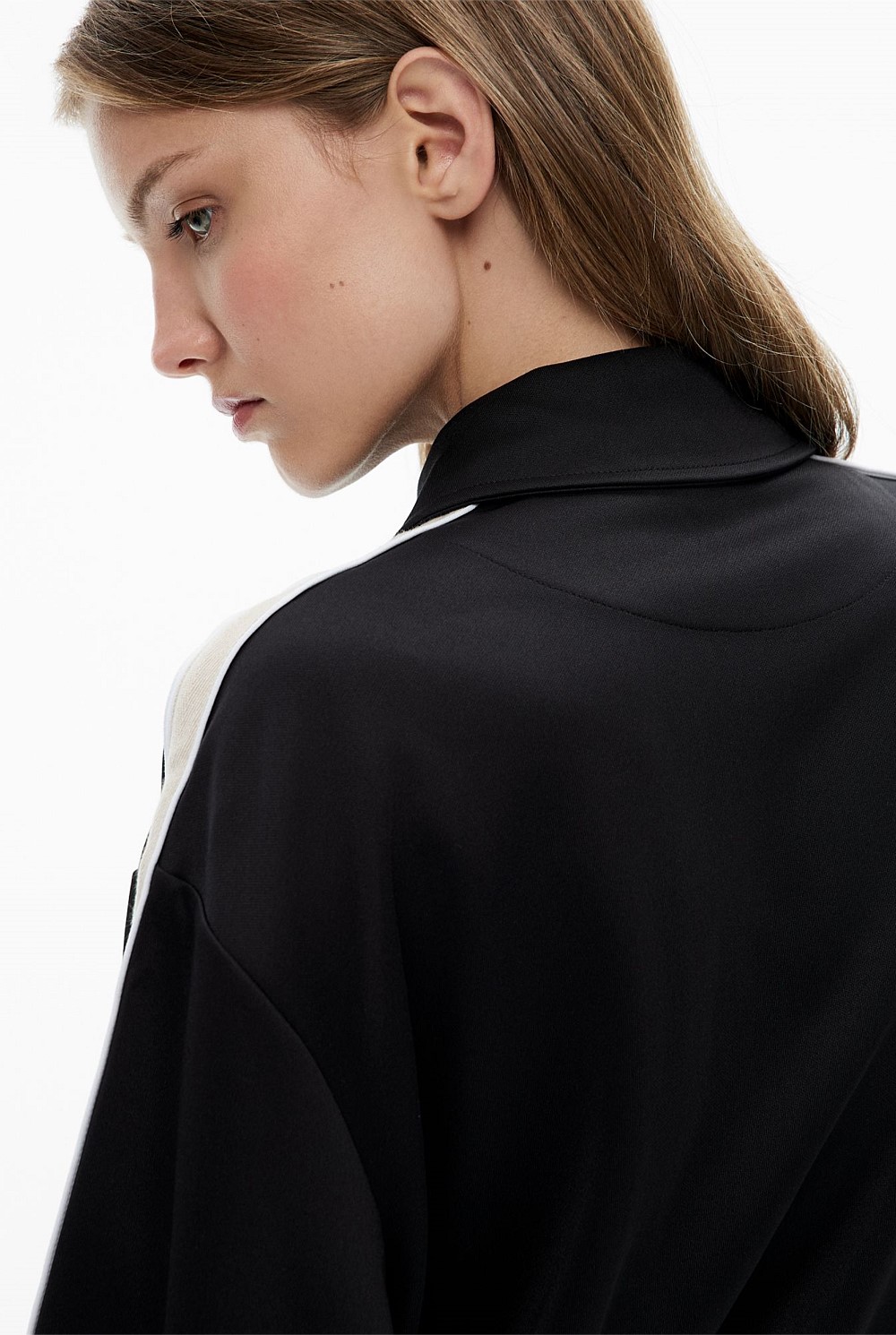 Zip Through Track Jacket