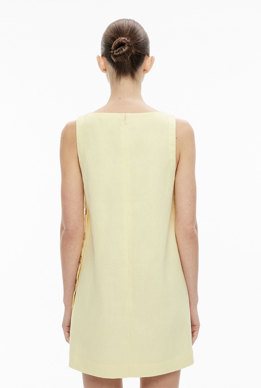 Button Side Dress