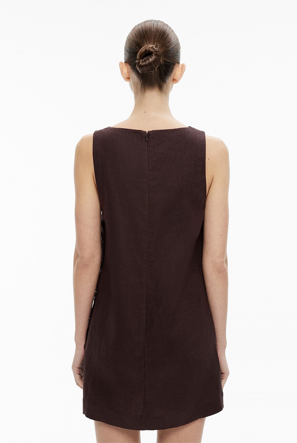 Button Side Dress