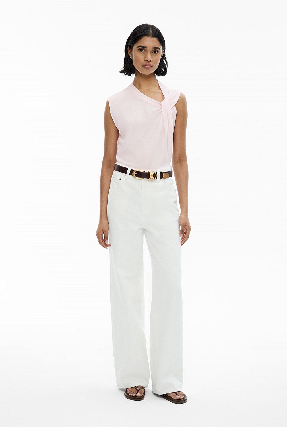 Twist Shoulder T-Shirt