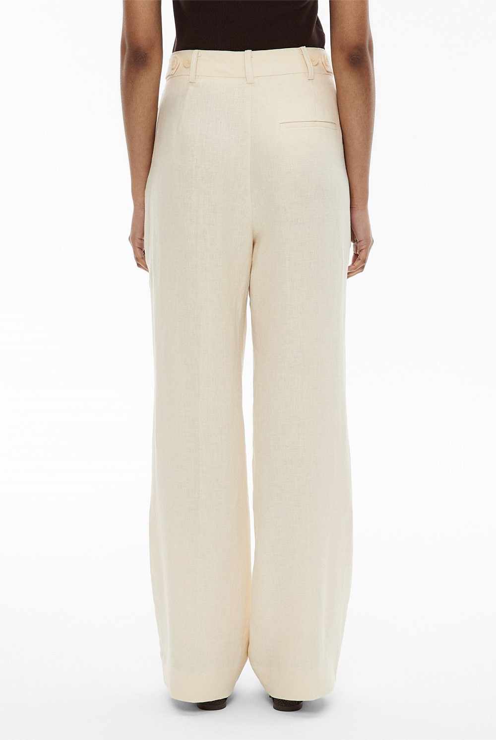 Slim Leg Stitch Pants